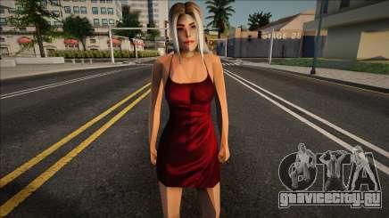 Юлия в вечернем платье для GTA San Andreas