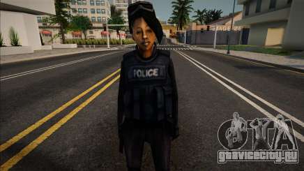 Swat Girl 1 для GTA San Andreas