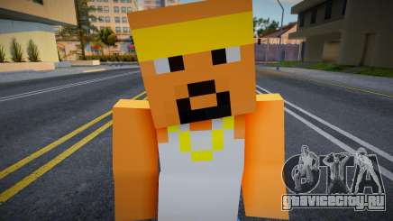 Minecraft Ped Lsv3 для GTA San Andreas