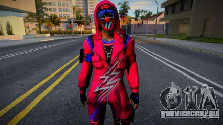 Top Criminal (Neon) from Free Fire для GTA San Andreas