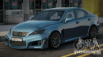 Lexus IS-F Blu для GTA San Andreas