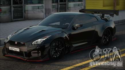 Nissan GTR 2017 Black для GTA San Andreas