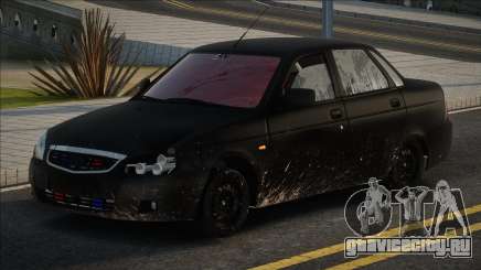 Lada Priora Black Gr для GTA San Andreas