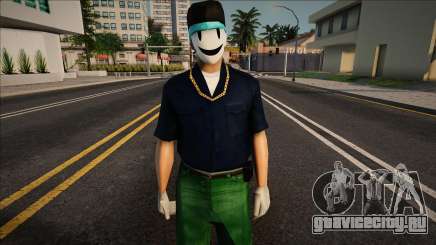 Ped with Tenkuu Shinpan Mask 1 для GTA San Andreas