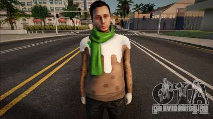 New Year Man Skin для GTA San Andreas