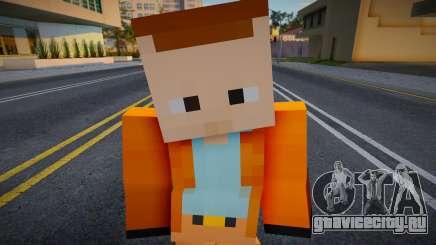 Minecraft Ped Vmaff4 для GTA San Andreas