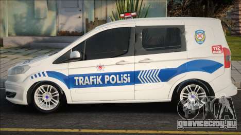 Ford Tourneo Courier Trafik Polis Aracı V1 для GTA San Andreas