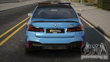 BMW F90 Blue для GTA San Andreas