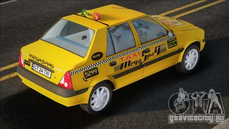 Dacia Solenza Taxi Yellow для GTA San Andreas