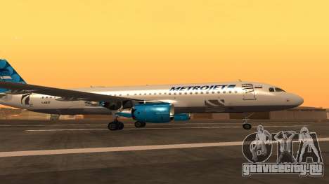 Airbus A321 Metrojet Когалымавиа для GTA San Andreas