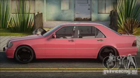 Mercedes-Benz W140 S600 JST для GTA San Andreas