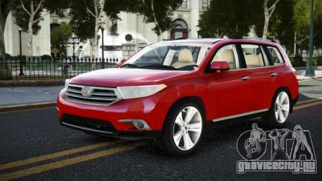 Toyota Highlander 12th для GTA 4