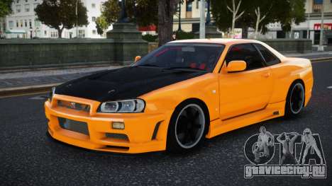 Nissan Skyline R34 GT-R FT для GTA 4