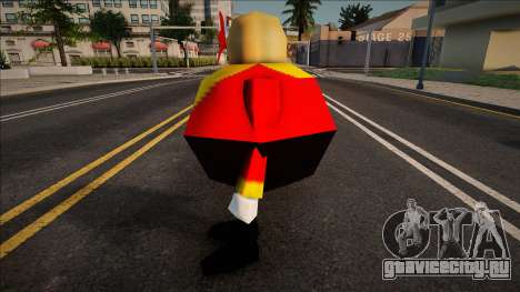 Sonic R Skin - Eggman для GTA San Andreas