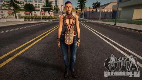 Loung with Jeans v4 для GTA San Andreas