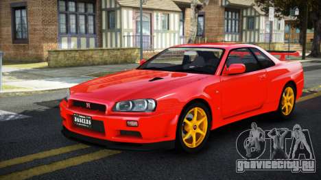 Nissan Skyline R34 PSC для GTA 4