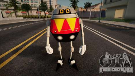 Sonic R Skin - Egg Robo для GTA San Andreas