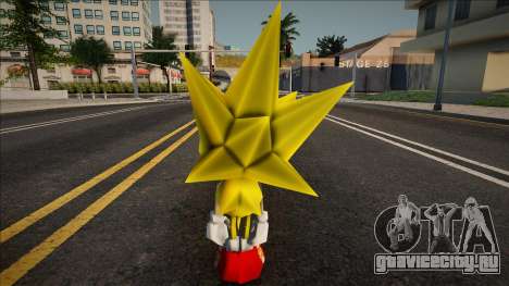 Sonic R Skin - Super Sonic для GTA San Andreas