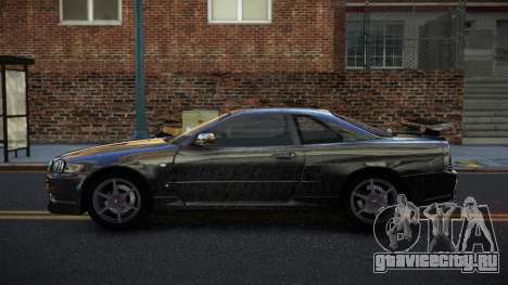 Nissan Skyline R34 PNZ S10 для GTA 4