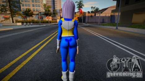 Trunks Del Futuro Mujer для GTA San Andreas