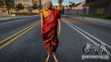 Monk Tibetan o Monje tibetano Version 2 Tunica d для GTA San Andreas