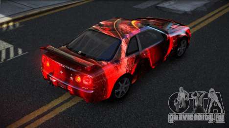 Nissan Skyline R34 PNZ S5 для GTA 4