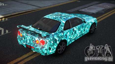 Nissan Skyline R34 PNZ S11 для GTA 4