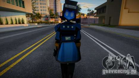 Lady Dispenser Blue для GTA San Andreas