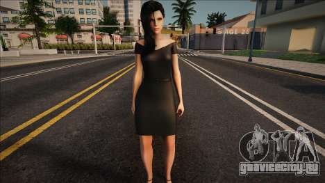 Lady Black Dress для GTA San Andreas