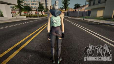 Jett Valorant для GTA San Andreas