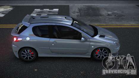 Peugeot 206 SHR для GTA 4