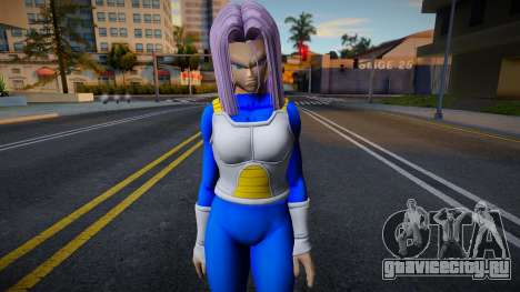 Trunks Del Futuro Mujer для GTA San Andreas