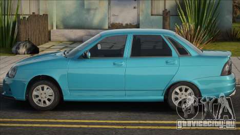 Lada Priora Blue Ver для GTA San Andreas