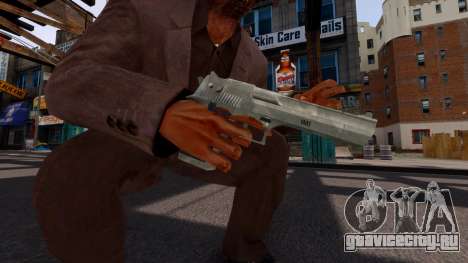 Nickel-Plated Combat Pistol для GTA 4