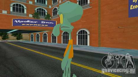 Squidward (Spongebob) Skin для GTA Vice City