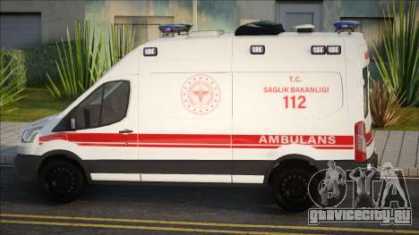 Ford Transit Ambulans V1 для GTA San Andreas