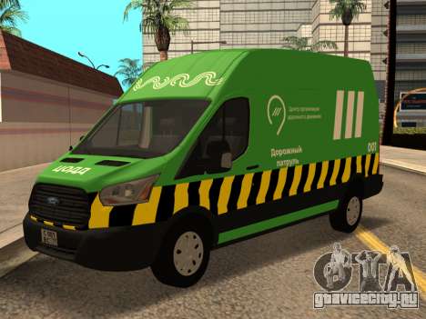 ЦОДД Ford Transit 2016 для GTA San Andreas