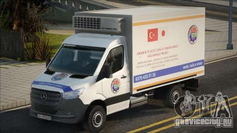 Mercedes Sprinter Mobil Saglık Aracı Modu для GTA San Andreas