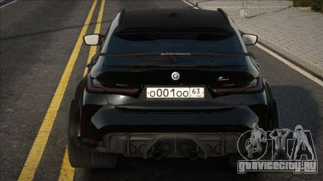 BMW M3 G80 [Blek] для GTA San Andreas