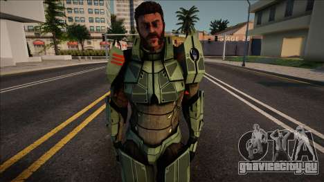 Farhad de E.T. ARMIES con EXPRESIONES FACIALES E для GTA San Andreas