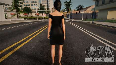 Lady Black Dress для GTA San Andreas