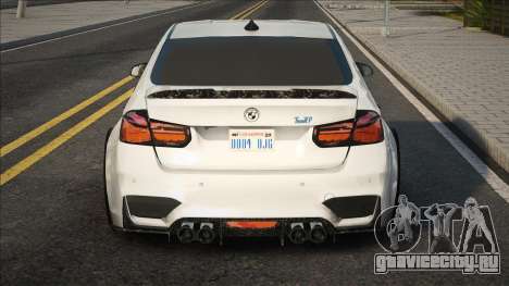 BMW M3 F80 White для GTA San Andreas