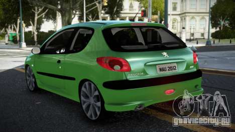 Peugeot 206 SV для GTA 4