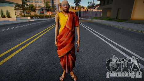 Monk tibetan o Monje tibetano Version 1 de Snipe для GTA San Andreas