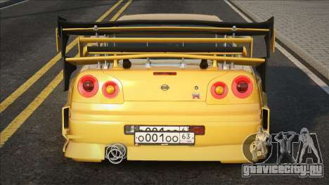 Nissan GT-R R34 Tun для GTA San Andreas