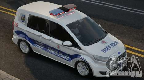 Ford Tourneo Courier Trafik Polis Aracı V1 для GTA San Andreas