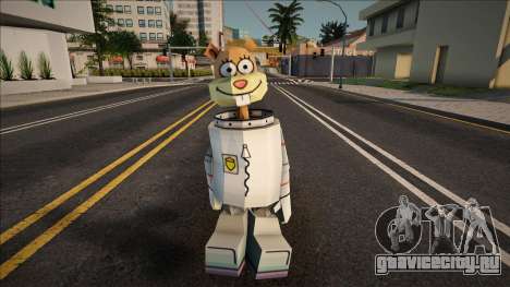 Sandy Cheeks from Sponge Bob для GTA San Andreas