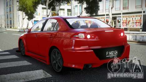 Mitsubishi Lancer Evo X HZR для GTA 4