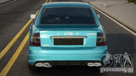 Lada Priora Blue Ver для GTA San Andreas