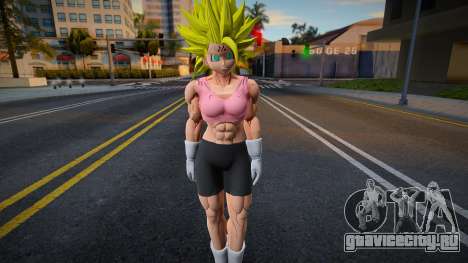 Bra (Universe 16) SSJ transformaciones v5 для GTA San Andreas